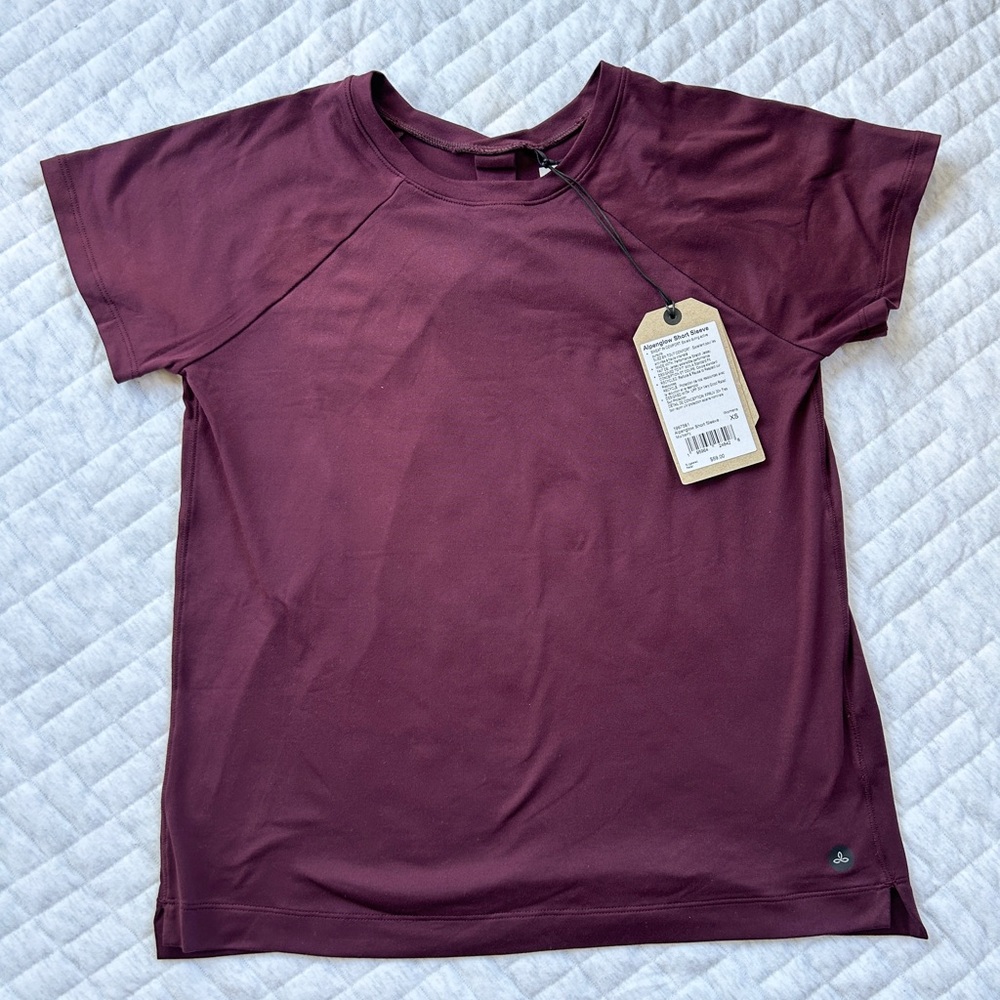 NWT Prana Alpenglow Short Sleeved Shirt XS
